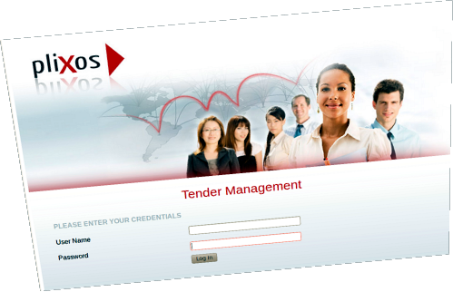 IT Ausscheibungs-Management Beispiel Screenshot